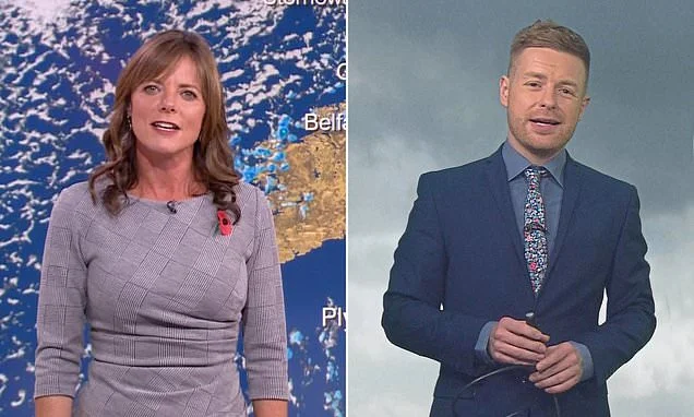 BBC Weather in crisis: Longtime presenters Tomasz Schafernaker and Louise Lear are 'considering quitting the channel' after bosses announced huge cuts