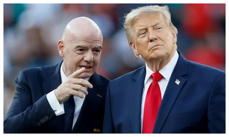 Infantino seeks Trump help to avoid losing FIFA job