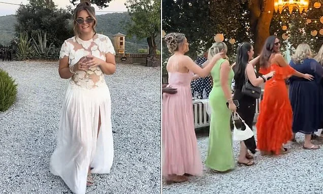 Bride, 36, who was jilted by her fiancé just a WEEK before their wedding in Italy carries on solo with her nuptials - to celebrate 'dodging a divorce'
