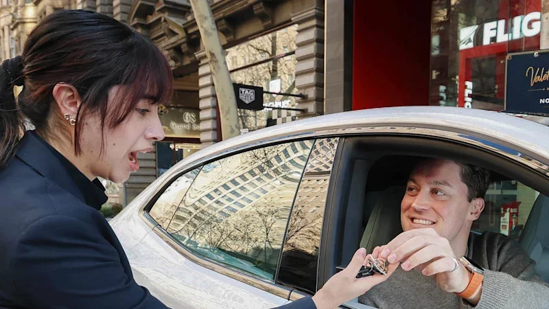 Dubai luxury comes to Collins Street: High-end valet parking service launches