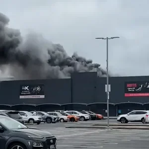 Emergency services respond to fire at Botany Town Centre