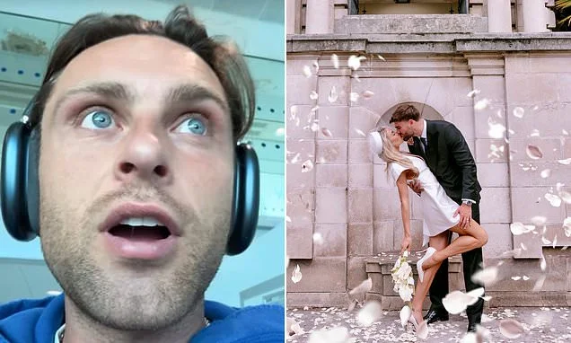 Love Island's Casey O'Gorman reveals he nearly missed his flight to best pal Tom Clare's second wedding to Molly Smith in Mallorca after airline overbooked