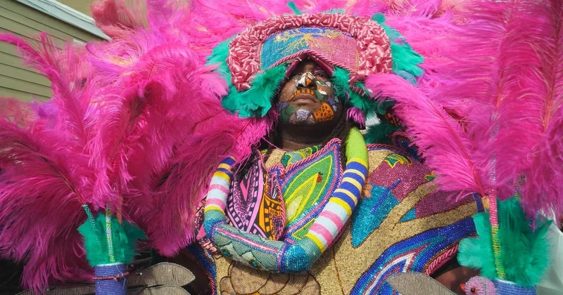 Mardi Gras Indians spend months preparing hand-sewn suits