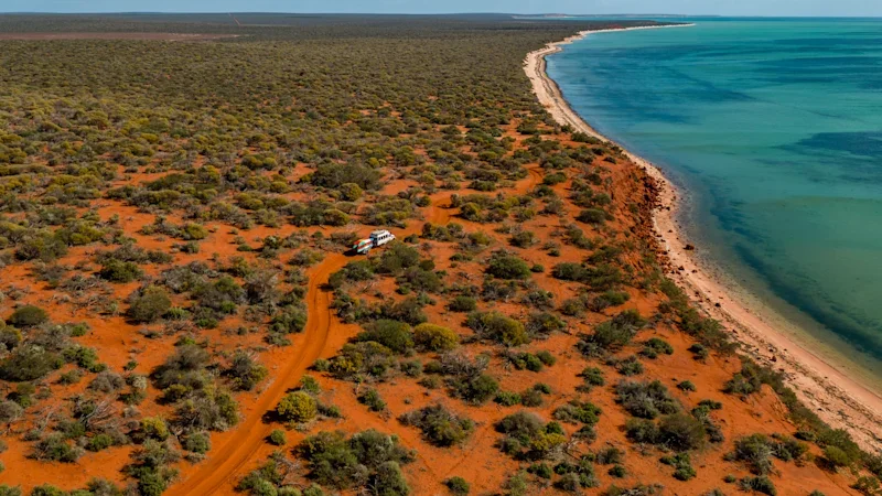 Two dead, child airlifted to hospital after Hamelin Pool caravan crash