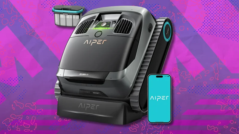 Keep your pool sparkling clean with 50% off the AIPER Scuba X1
