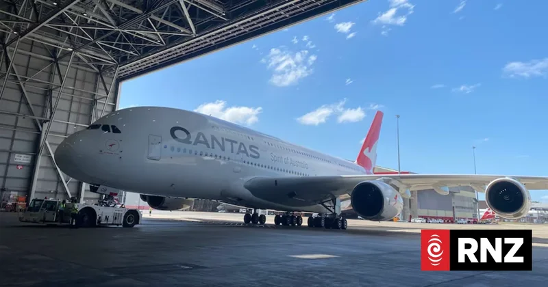 Mechanic left maintenance light in wing of Qantas jet. It was two days before anyone found it