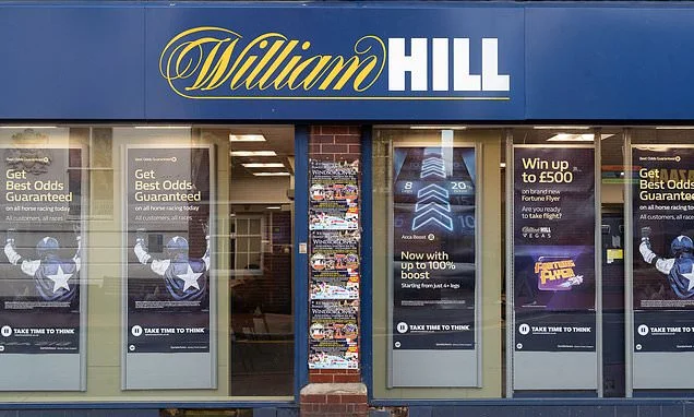 William Hill owner Evoke takes £46m hit from higher gambling taxes as it shuts shops ahead of takeover