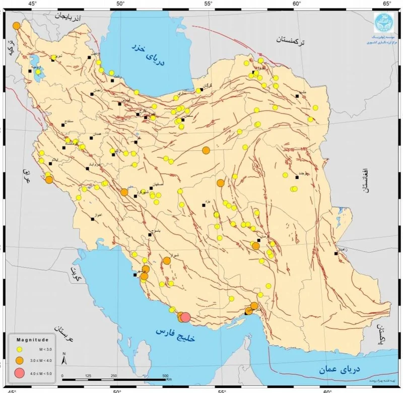 Over 110 earthquakes hit Iran in a week