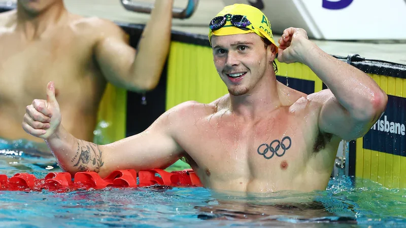 Aussie swimmer out of leadership group after reported drinking session