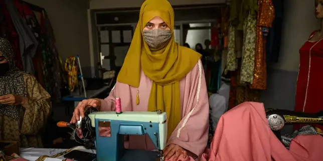 'My way of fighting is by giving women work': Afghan women turn to entrepreneurship