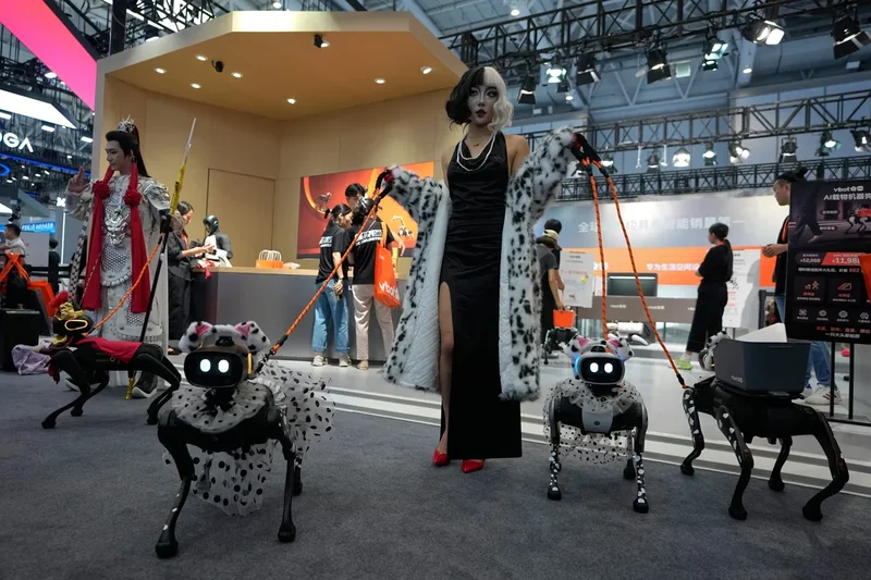From robot dogs to helpers, China puts robotics ambitions on display at world conference