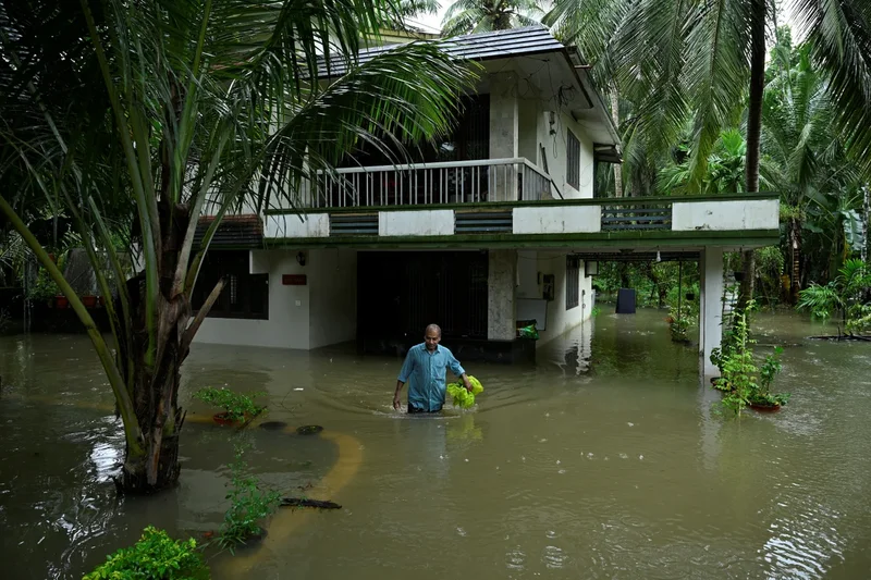 At least 15 dead in India’s south after landslides and floods