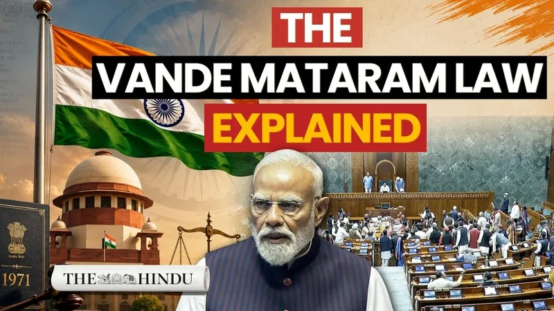 Watch: Can parliament put Vande Mataram on par with the National Anthem?