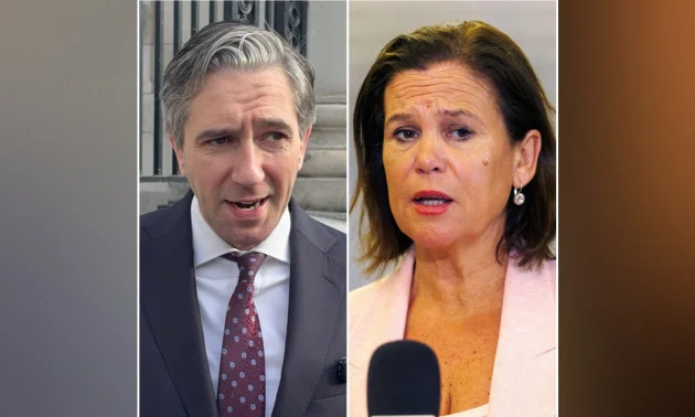 Sinn Féin and Fine Gael level in latest poll, as Fianna Fáil fall to two-year low