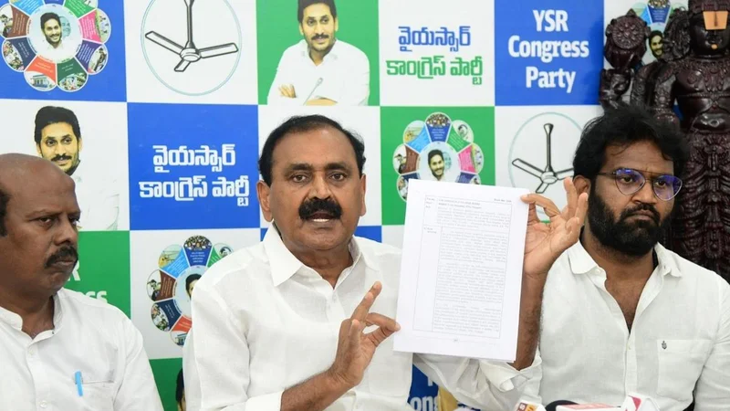 Bhumana questions relaxed TTD tender norms for hospital supplies
