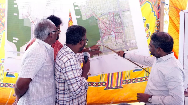 APCRDA holds consultations on Amaravati Master Plan in Ananthavaram, Nekkallu villages
