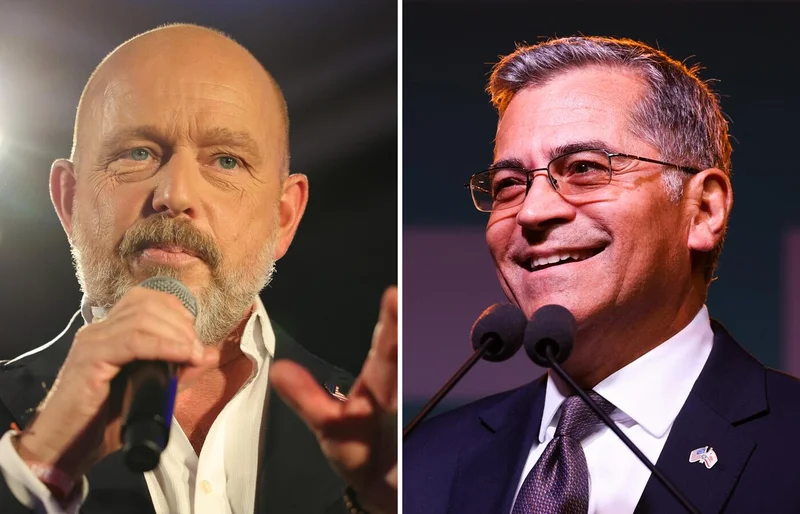 Becerra, Hilton offer promises on AI, gas prices, healthcare — and starkly contrasting views