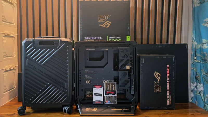 Asus ROG Edition 20 gaming PC build – A pretty powerhouse PC that next to no one can afford