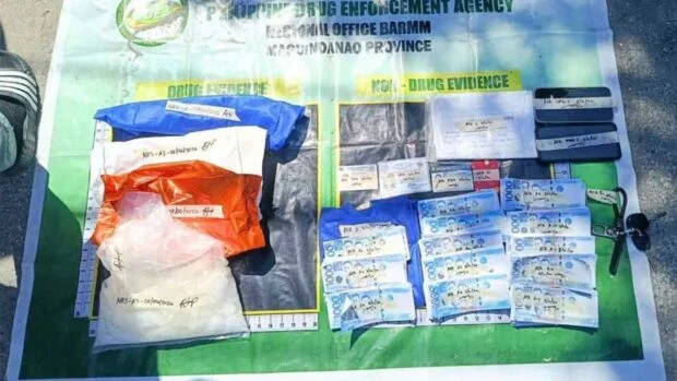 PDEA-BARMM nabs 3 drug suspects, seizes P6.8-M shabu in Cotabato City