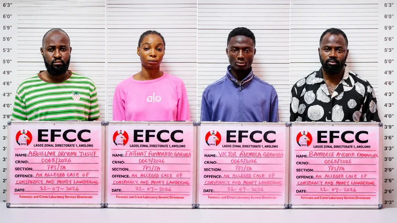 Court jails four over $5.2 million money laundering scheme in Lagos
