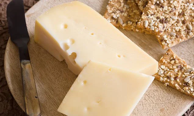 For better bones try a slice of... Jarlsberg cheese