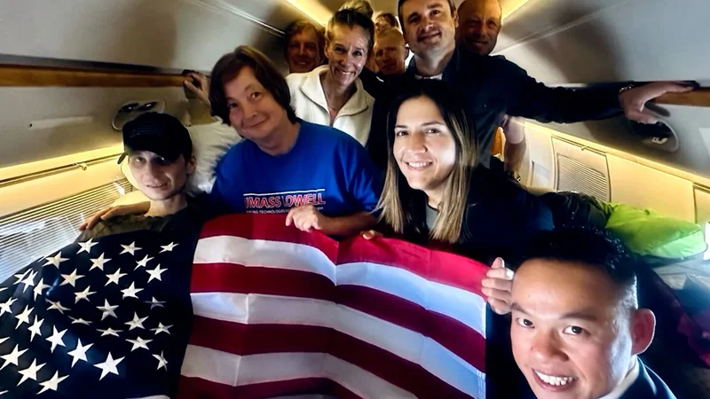 Russia frees ex-US marine Gilman jailed since 2022