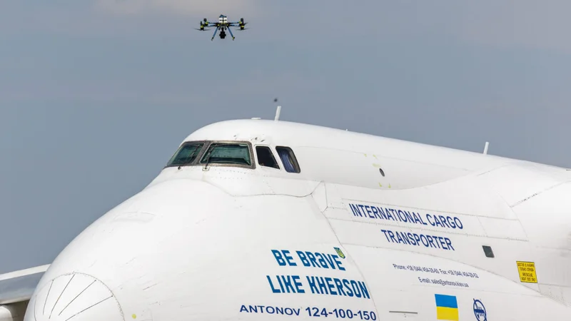 Explosive drone found hovering near Ukrainian cargo aircraft at German airport