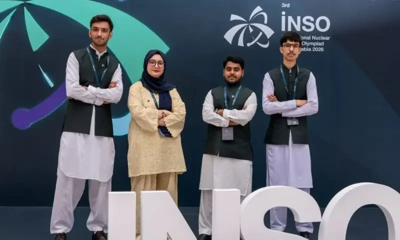 Pakistan bags three medals at Nuclear Science Olympiad