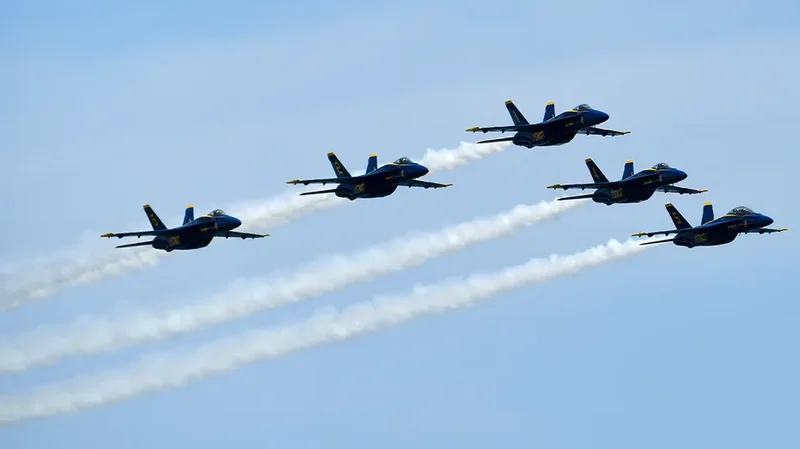 Navy's Blue Angels were the stars of the Seattle Seahawks' first 'Hard Knocks' episode: 'America!'