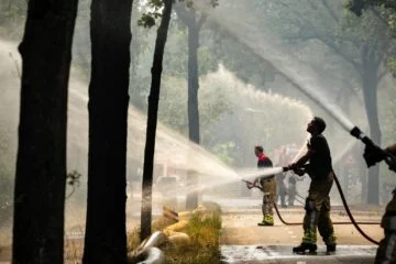 Limburg wildfire spreads across 100 hectares overnight