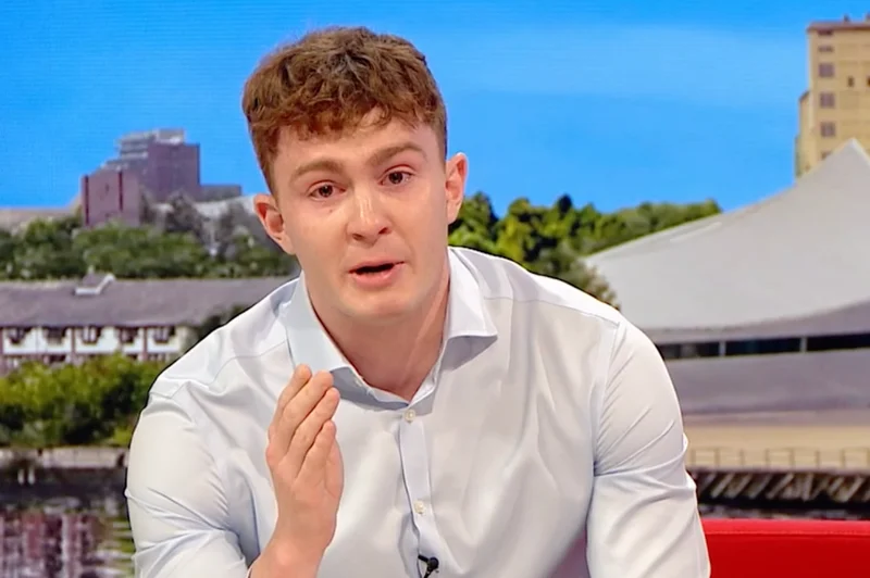 Commonwealth Games swimmer Archie Goodburn breaks down in tears on live TV in plea to Andy Burnham