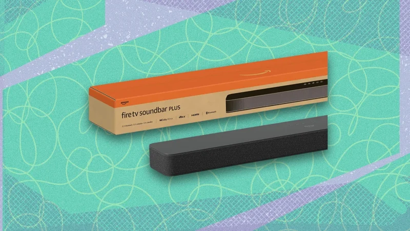 The Newest Amazon Fire TV Soundbar Plus Is $160 Off Right Now