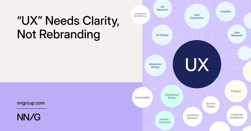 No new name has replaced “UX”