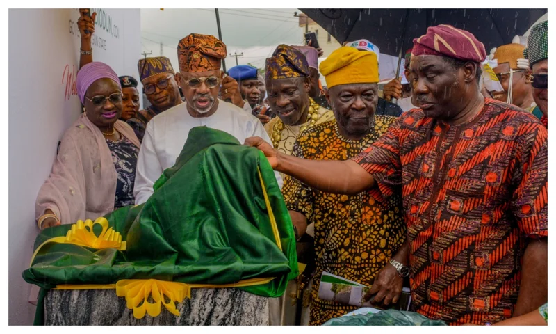 Abiodun commissions Adesan Road in Mowe, announces arrest of four more kidnappers of Ogun students