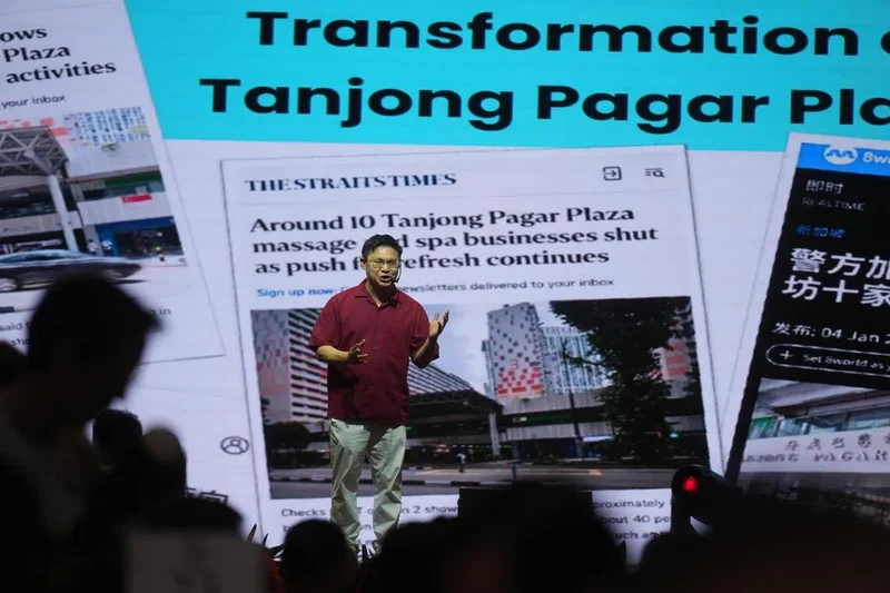 Sheltered linkway to connect Tanjong Pagar CC to MRT station in a few years’ time