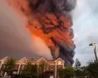 Moscow warehouse on fire after Ukrainian drone attack – video