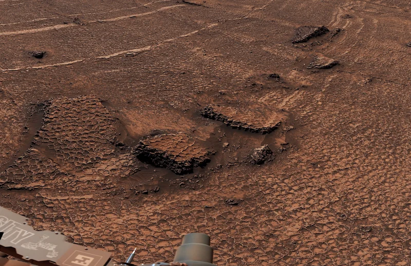 Vast Martian honeycombs featured in new Curiosity panorama