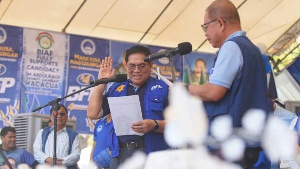 BARMM chief joins BFP party, named president and chairman