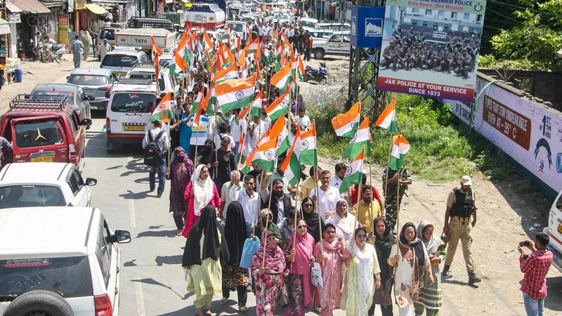 J&K BJP distances itself from slogans, ‘berating Kashmir women’, during rally in Kashmir