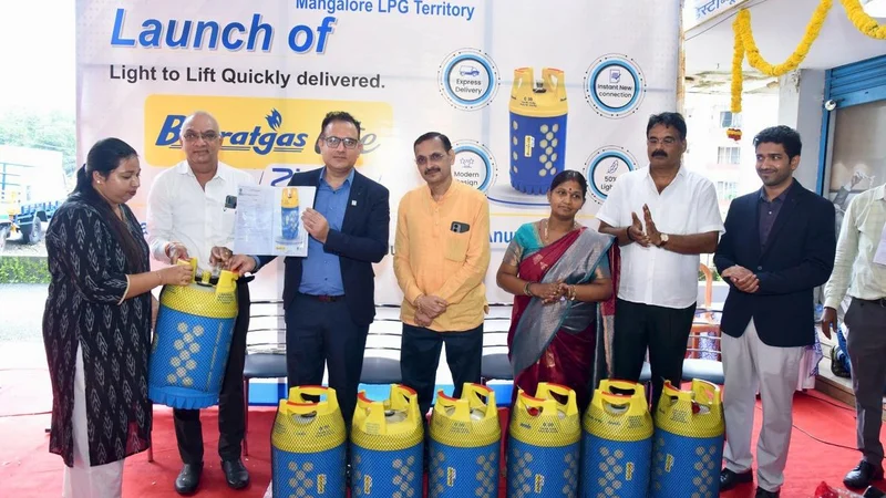 Bharat Petroleum launches Bharatgas Lite ZIP, a 10kg fibre composite LPG cylinder