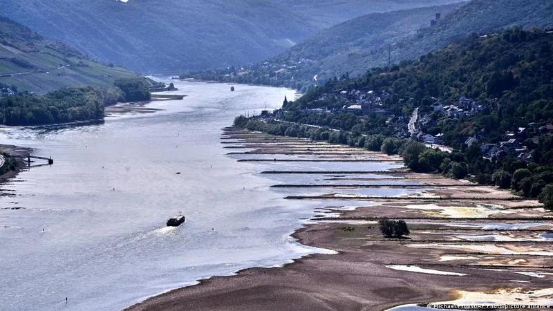 Why the Rhine drought is bad news for Germany’s recovery