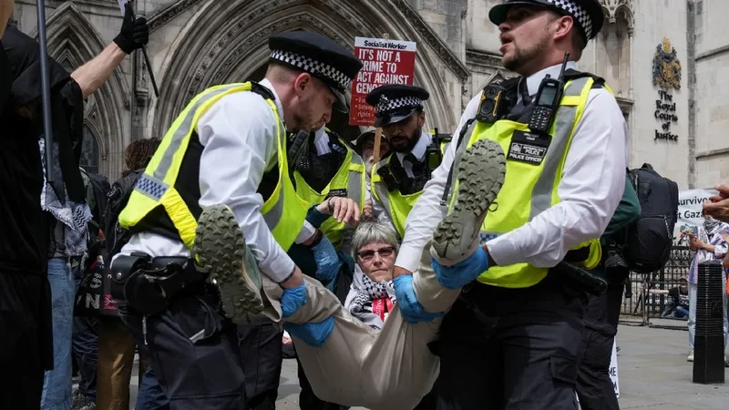 'This isn't the Britain I grew up in': The activists raided by police over Palestine Action videos