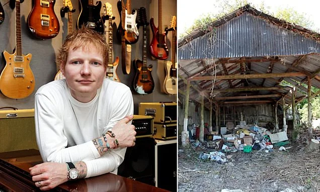 Ed Sheeran bids to convert barns at £1.1million 17th century farm into 'music archive'