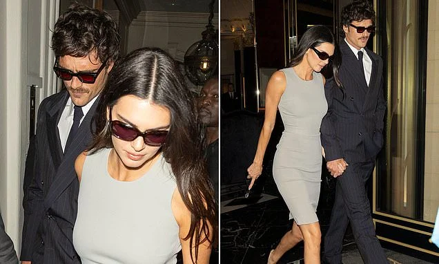 Kendall Jenner and Jacob Elordi look more loved-up than ever as they HOLD HANDS on romantic London dinner date