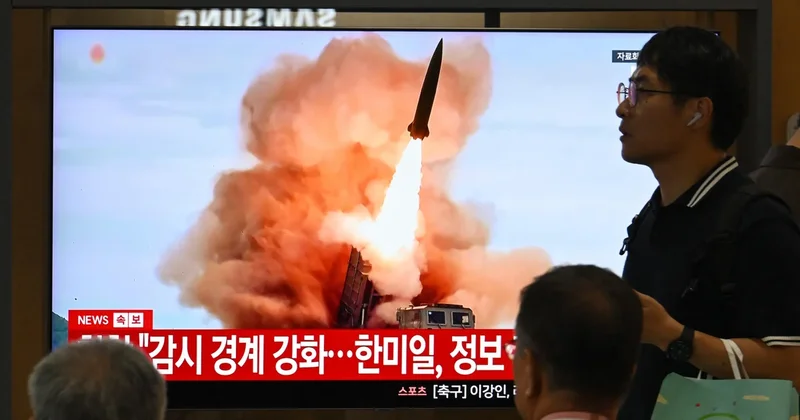 North Korea launches missiles as Trump seeks to rekindle nuclear talks