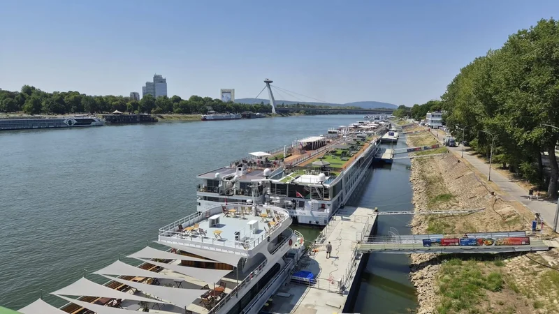 As the Danube hits record lows, every centimeter of river counts