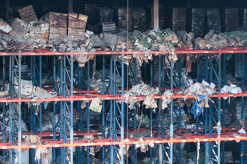 The huge pile of rotting food that is stinking out LA