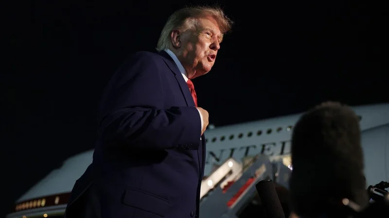 Trump says he slipped away from Air Force One in Turkey due to threat
