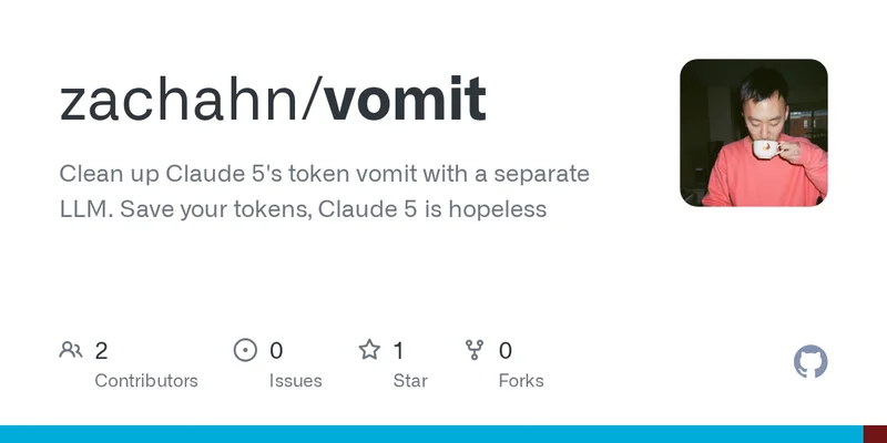 Clean up Claude 5's token vomit with a separate LLM