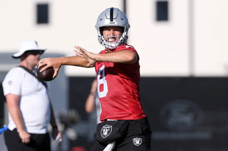 Raiders quarterback Kirk Cousins and Maxx Crosby scuffle late in Friday practice
